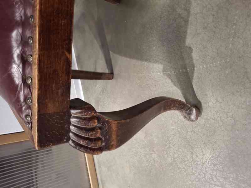 Židle starožitná 3 kusy - foto 6