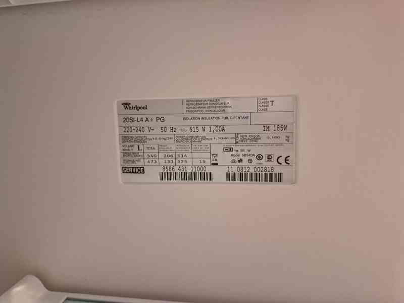 Zachovalá americká lednice Whirlpool - foto 2