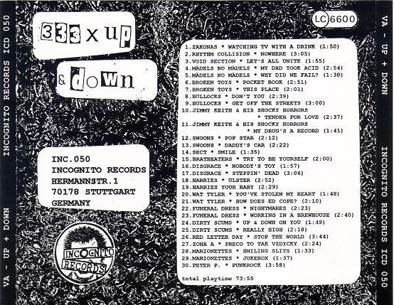 Up And Down: International Punkrock Compilation   (CD) - foto 2