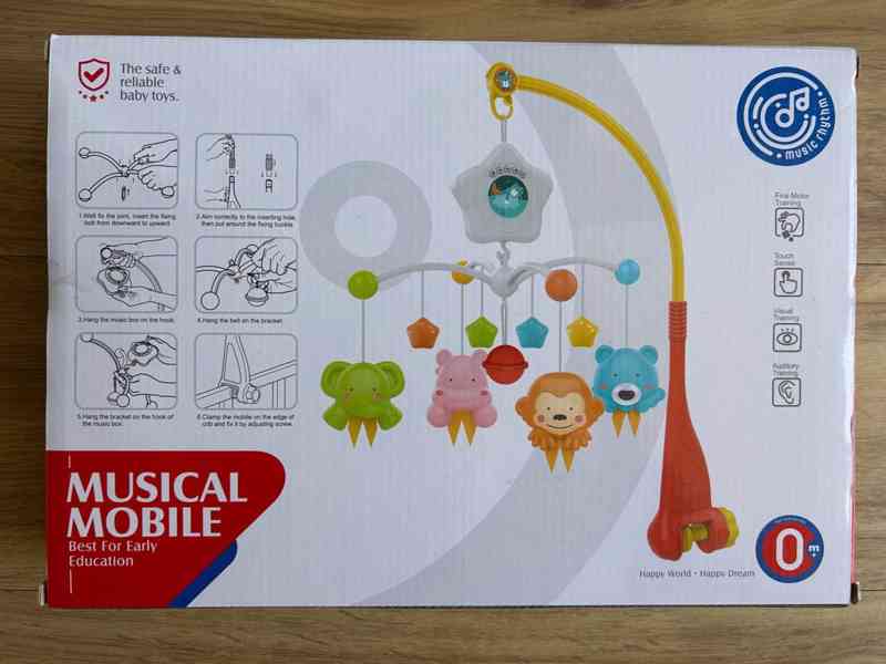 Dětský kolotoč, karusel, hračka, NOVÝ, NEPOUŽITÝ - foto 2