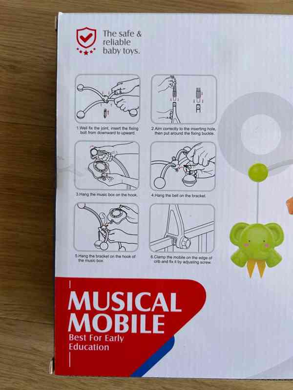 Dětský kolotoč, karusel, hračka, NOVÝ, NEPOUŽITÝ - foto 6