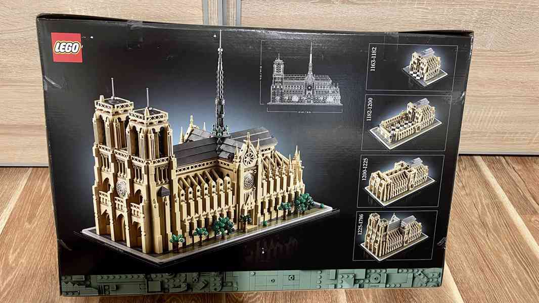 LEGO Architecture 21061 Notre-Dame v Paříži nové nepoužité - foto 2