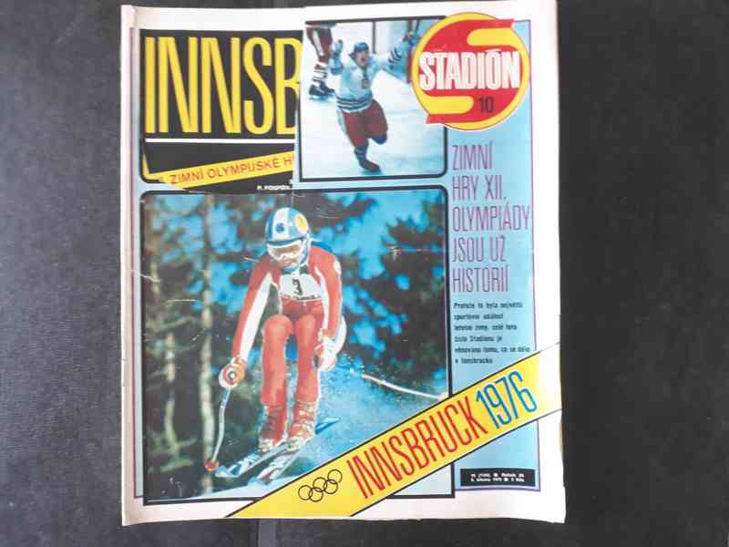  Stadión 9. 3. 1976 - starý časopis  - foto 1