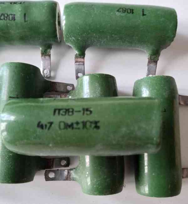 Odpor, rezistor TR193/10 MOhmu/1W - foto 3