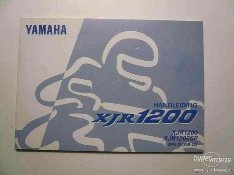 Prodám dílenské příručky na motocykly Yamaha a Honda - foto 3