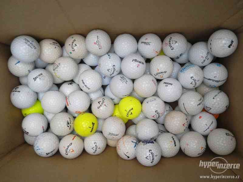 Golfové míčky MIX - 6kč/ks - foto 1