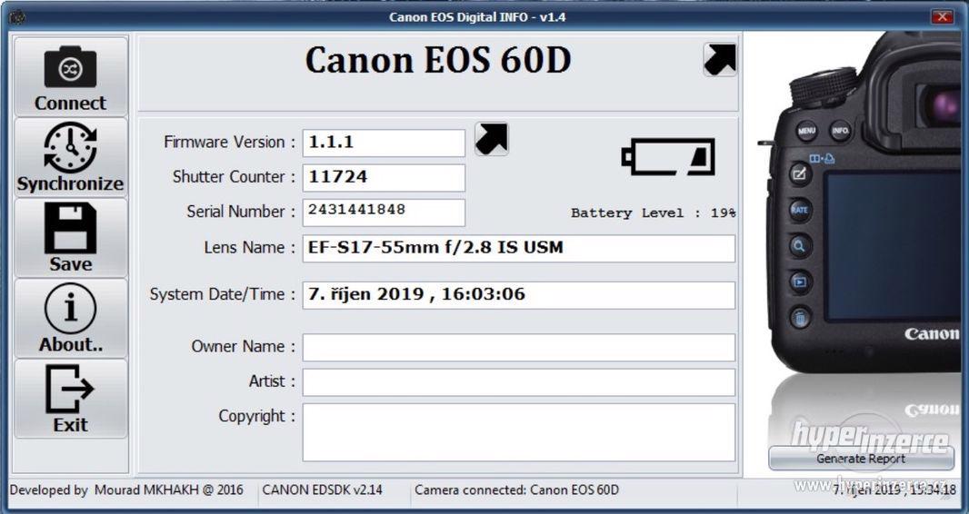 Canon EOS 60D + objektivy a příslušenství - foto 8