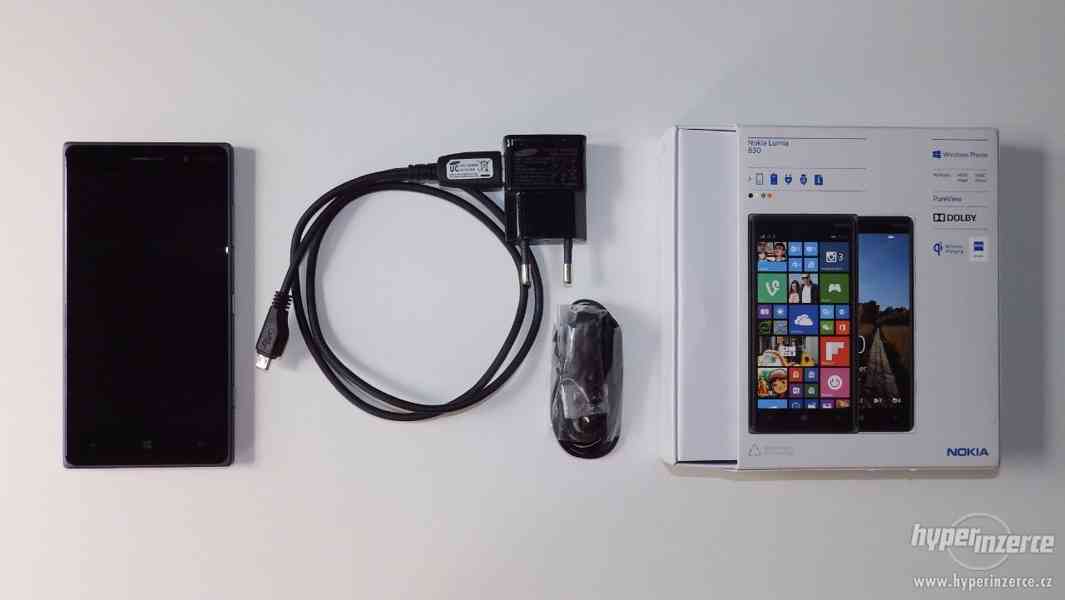 Nokia Lumia 830 černá - foto 1