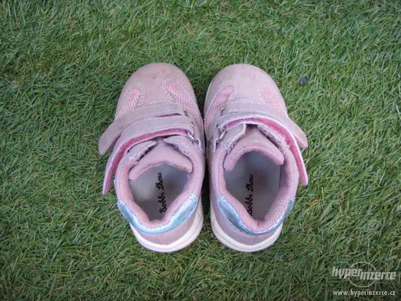 Růžové tenisky zn. Bobbi Shoes vel. 20 - foto 6