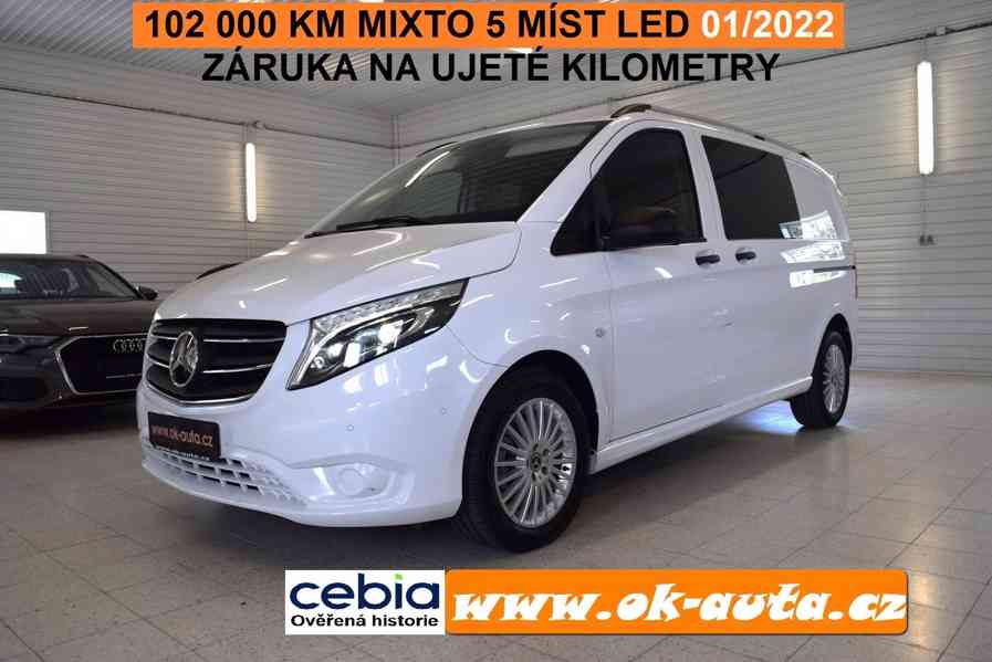 Mercedes-Benz Vito 114 CDI MIXTO LED 5 MÍST 2022-DPH - foto 1