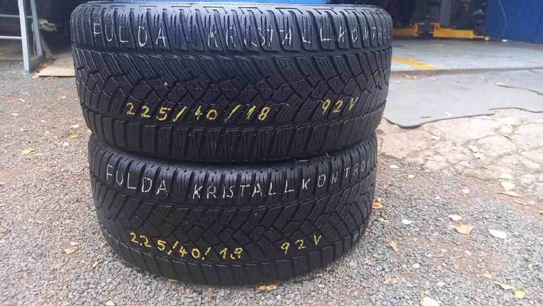 Zimní pneu 225/40 R18 2x FULDA Kristall Control HP2 - foto 2