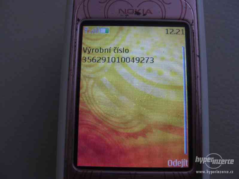 Nokia 7373 - výsuvné mobilní telefony z r.2007 od 150,-Kč - foto 5