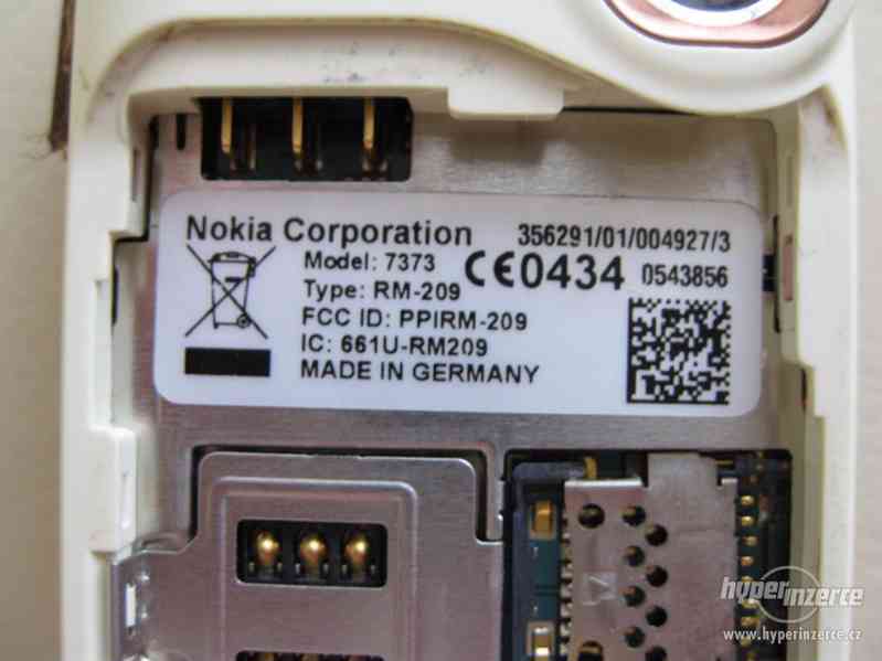 Nokia 7373 - výsuvné mobilní telefony z r.2007 od 150,-Kč - foto 12