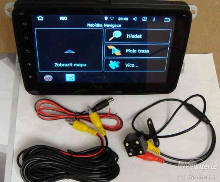 8" VW SKZ Android GPS navigace - foto 3