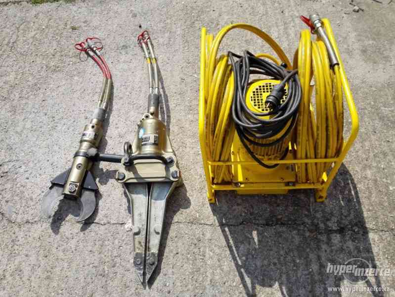 hydraulické nůžky + čerpadlo Weber hydraulik 630bar - foto 7