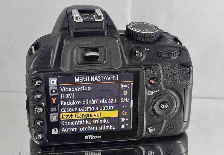 Nikon D3100 *DSLR*APS-C 14.2 Mpix CMOS*5600 Exp. - foto 5