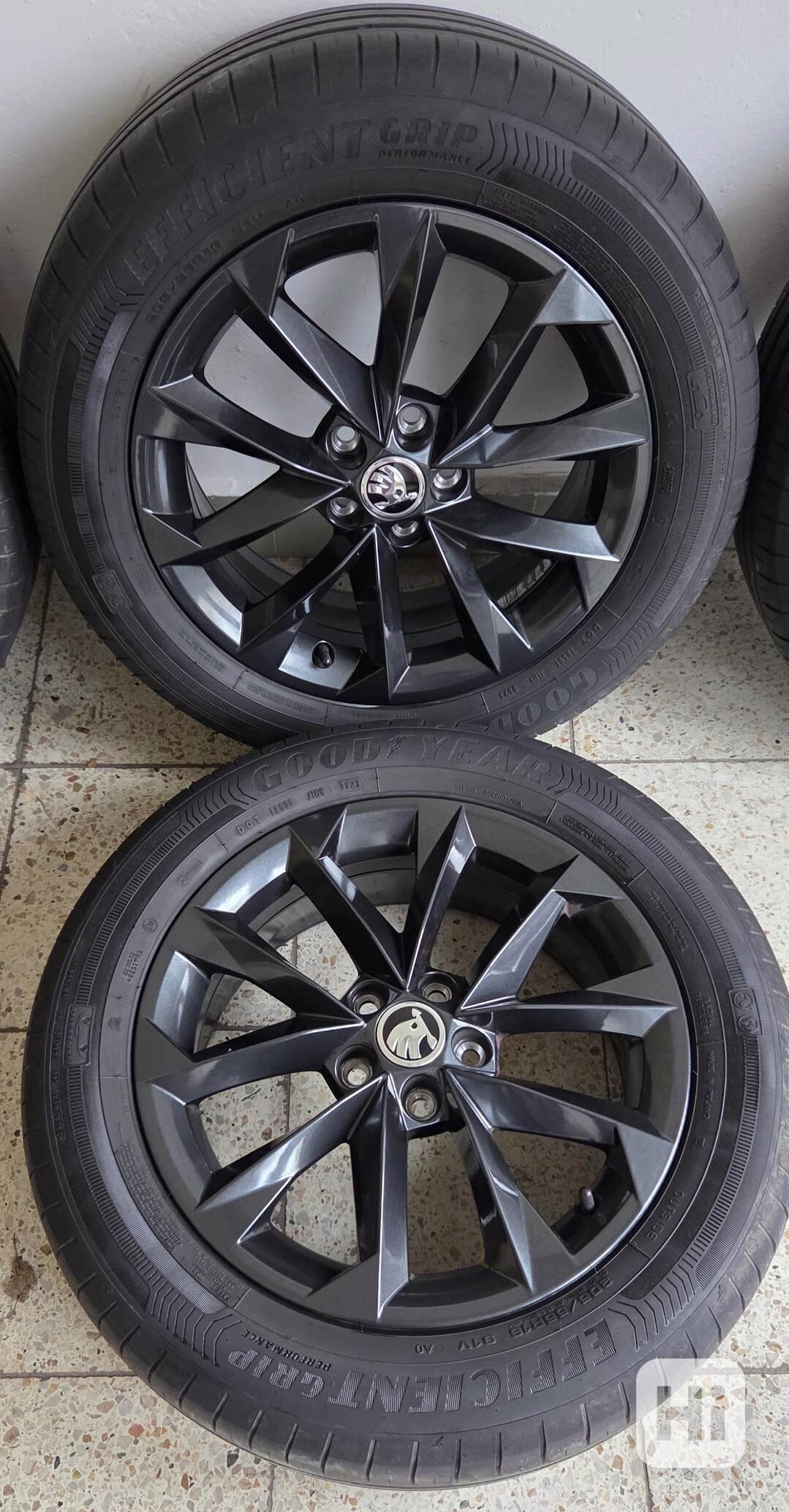 Prodám kompletní sadu letních kol Škoda Scala, Kamiq - foto 1