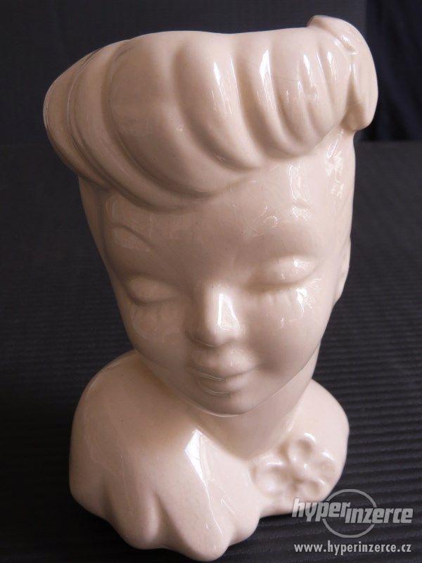 Head Vase - keramická váza - foto 1