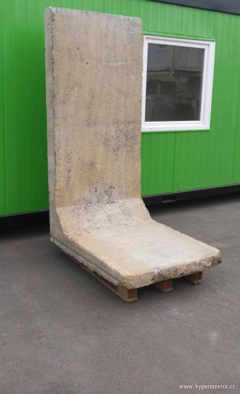 Opěrné stěny "L" - foto 2