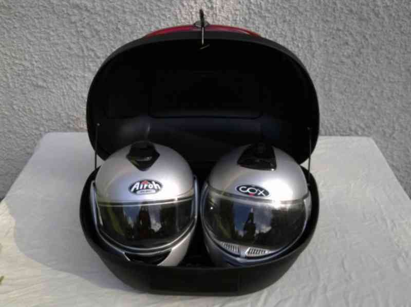 Velký kufr na dvě přilby - XXL - foto 7