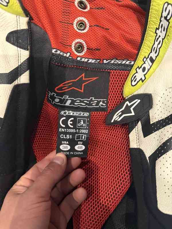 Kožená kombinéza Alpinestars Atem - foto 3