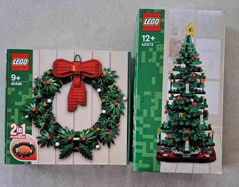 LEGO Vánoční dekorace -> KOMPET (40426 + 40573)