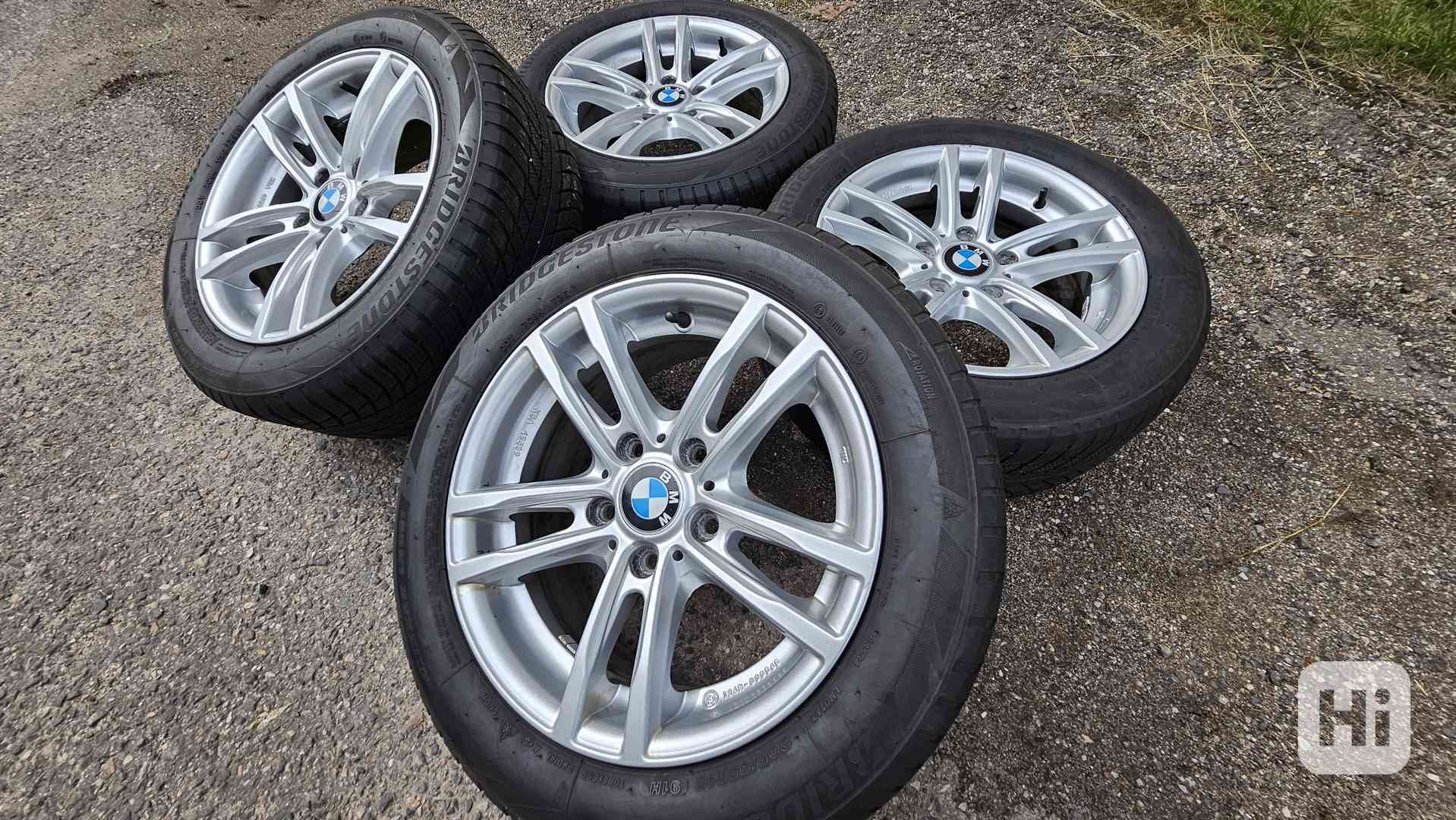 🛞 Alu kola BMW 5×120 R16 + pneu 205/55 R16 (60 % vzorek) –  - foto 1