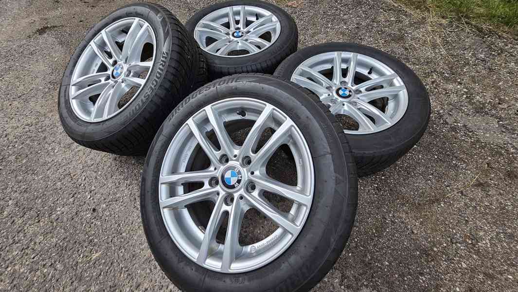 🛞 Alu kola BMW 5×120 R16 + pneu 205/55 R16 (60 % vzorek) – - foto 1