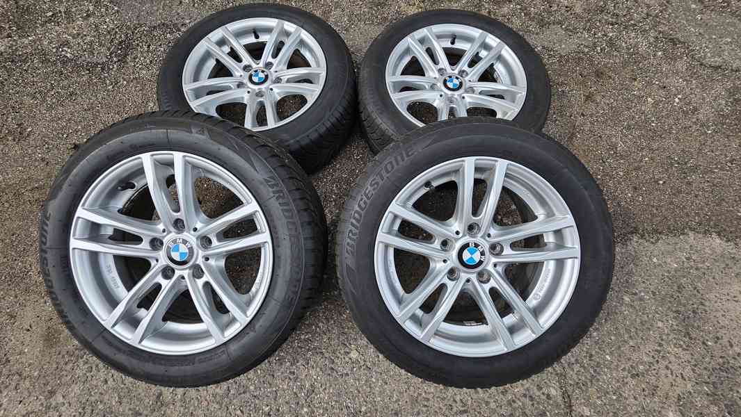 🛞 Alu kola BMW 5×120 R16 + pneu 205/55 R16 (60 % vzorek) – - foto 2