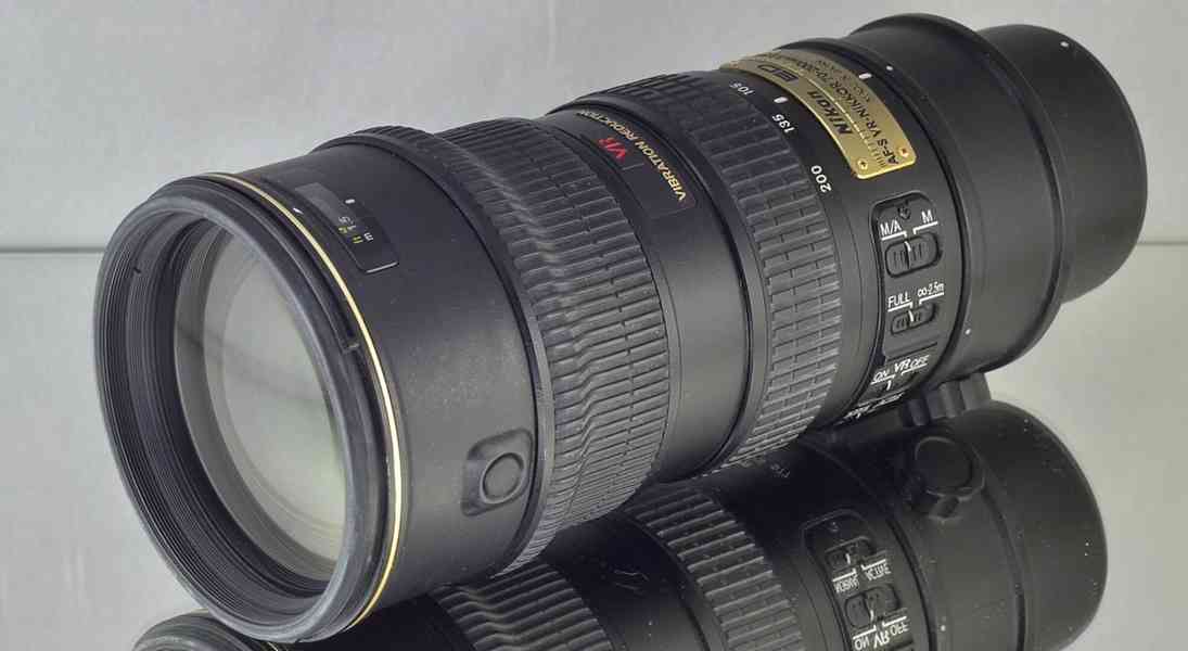 Nikon AF-S 70-200mm f/2.8 G IF ED VR *FX *UV - foto 4