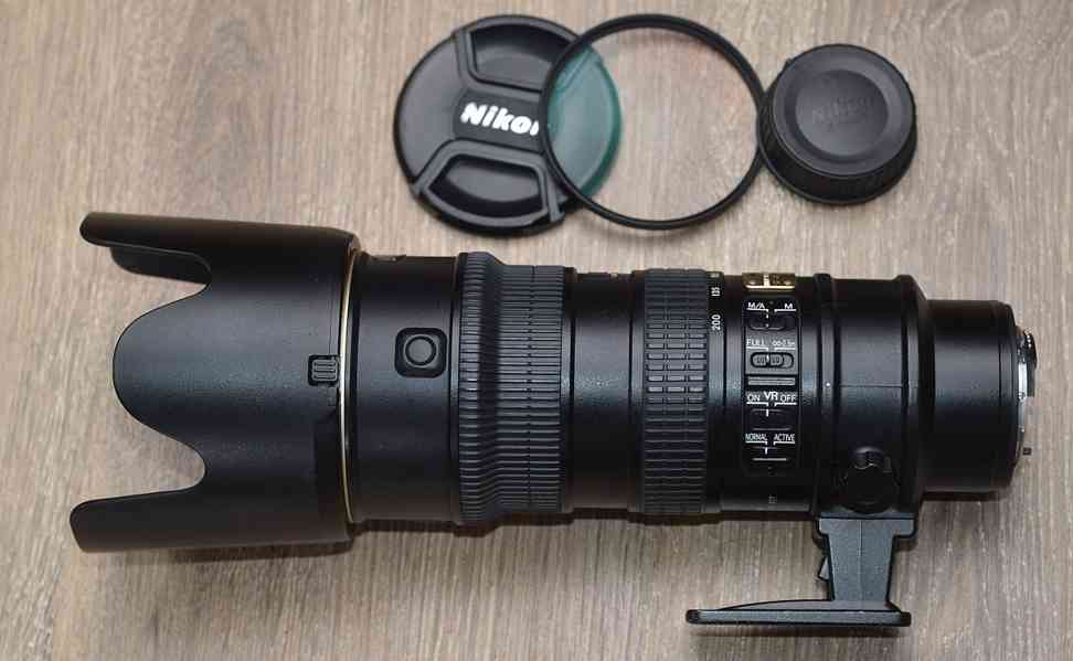 Nikon AF-S 70-200mm f/2.8 G IF ED VR *FX *UV - foto 3