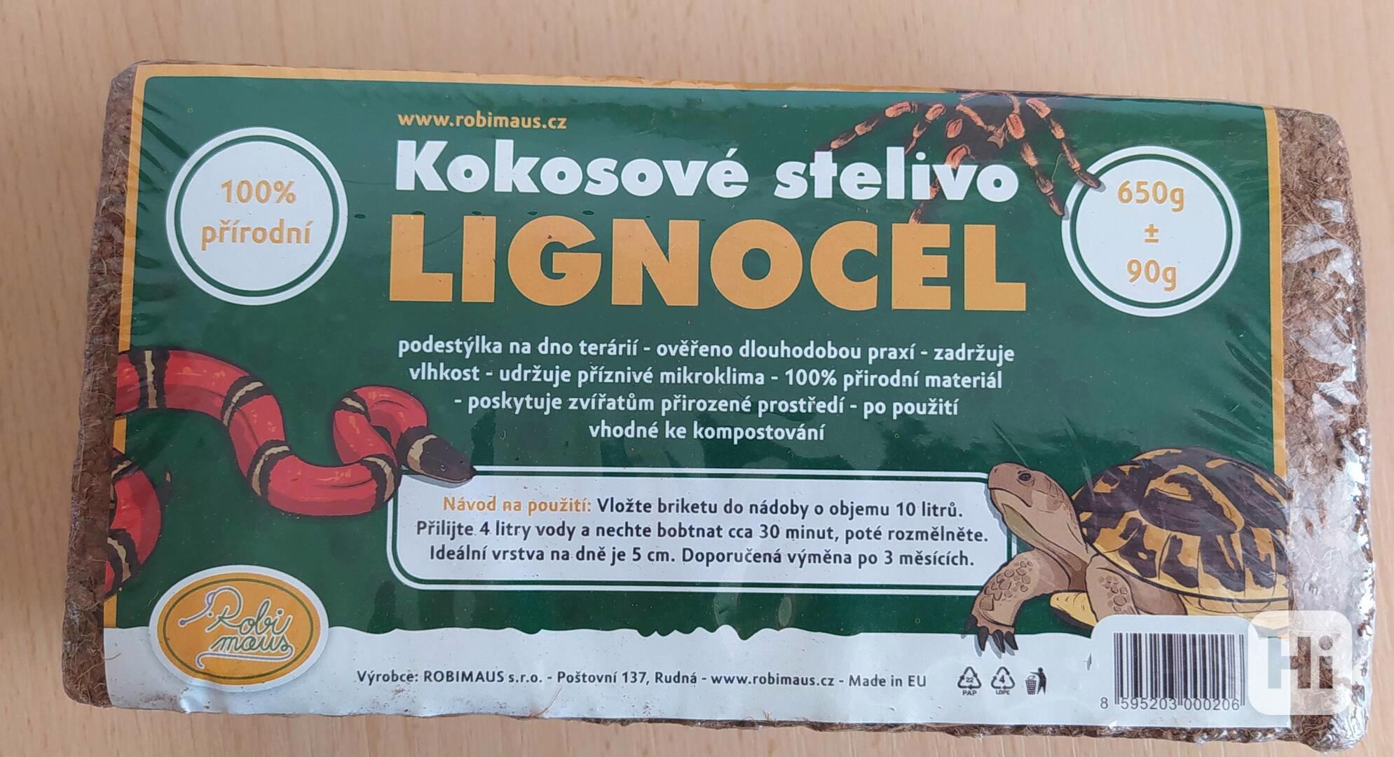 Kokosové stelivo Lignogel 650 g - foto 1