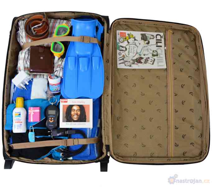 Cestovní kufry, luxusní sada zavazadel 3kusy - 887 - foto 5