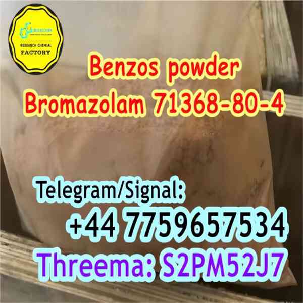 Benzos powder bromazolam Cas 71368-80-4 powder for sale Tele