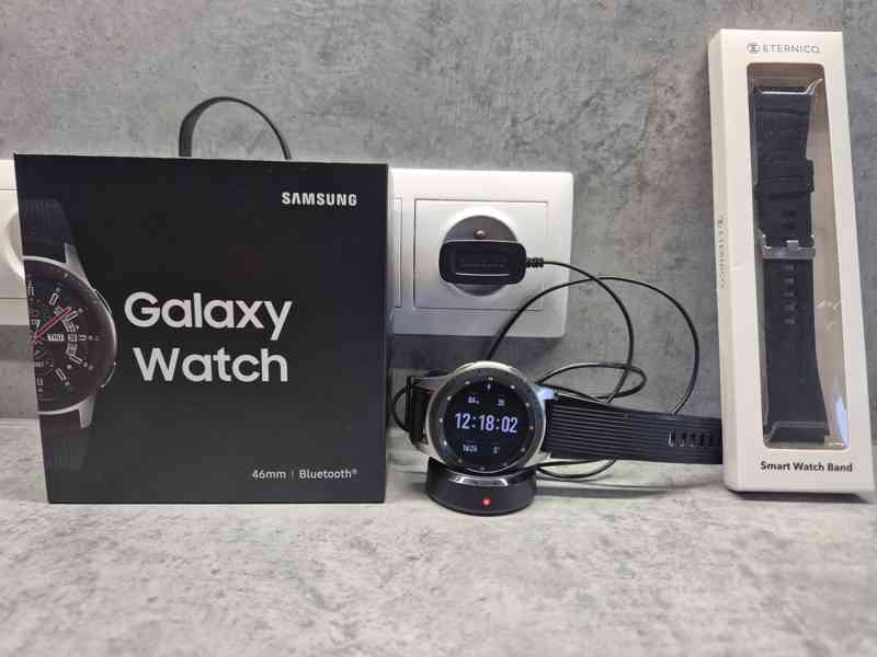 chytré hodinky SAMSUNG GALAXY WATCH R800 46mm v TOP stavu - foto 4