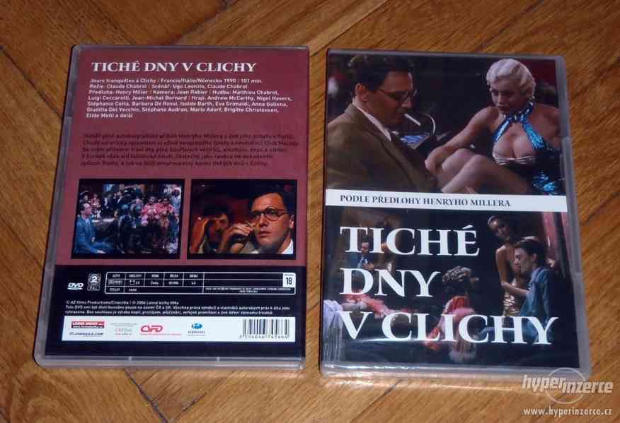 DVD Tiché dny v Clichy Claude Chabrol 1990 knižní předloha: