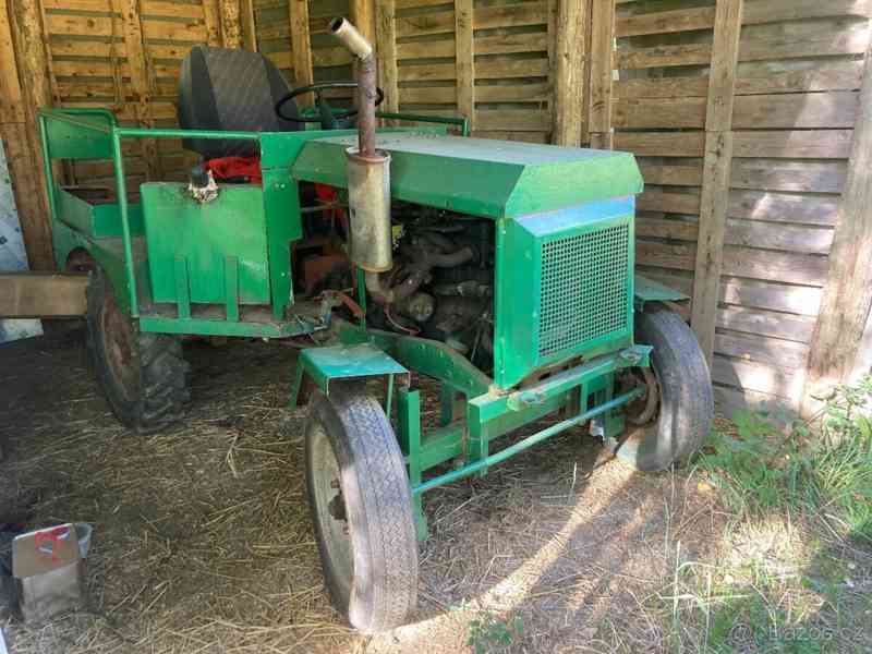 Malotraktor domácí výroby - foto 3