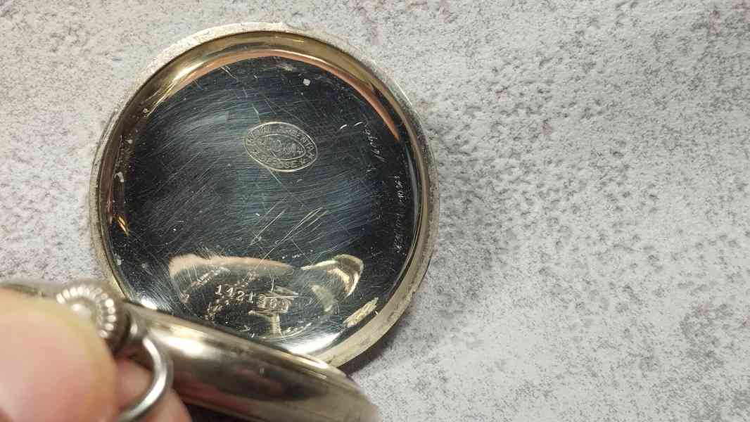 Starožitné pánské kapesní hodinky značené DOXA - foto 13