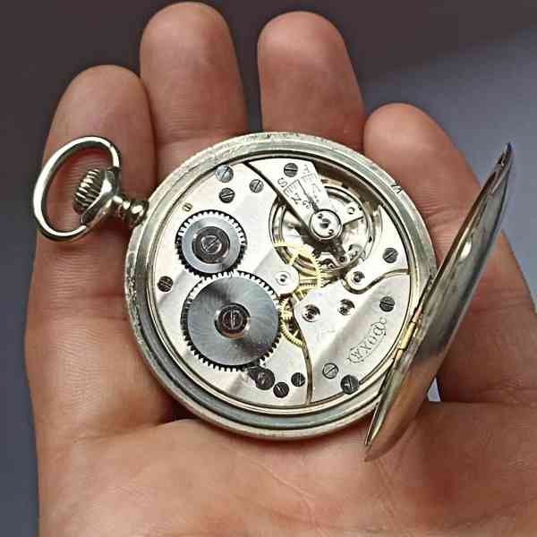 Starožitné pánské kapesní hodinky značené DOXA - foto 4