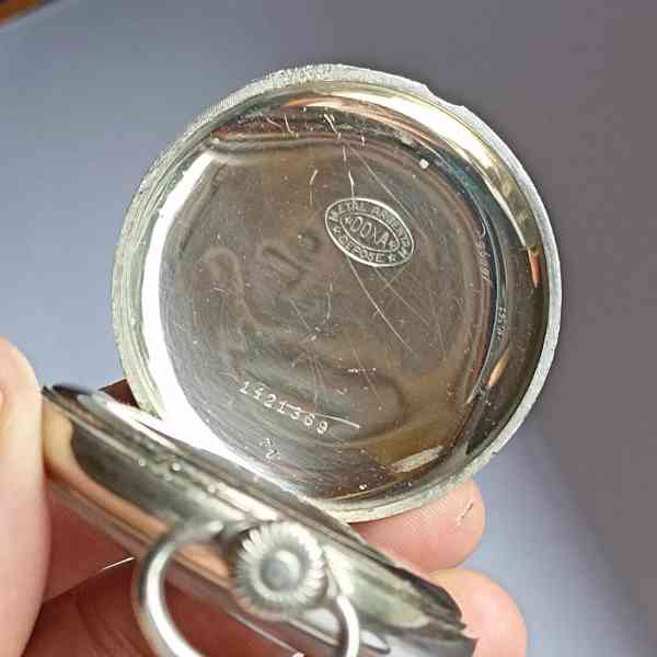 Starožitné pánské kapesní hodinky značené DOXA - foto 3