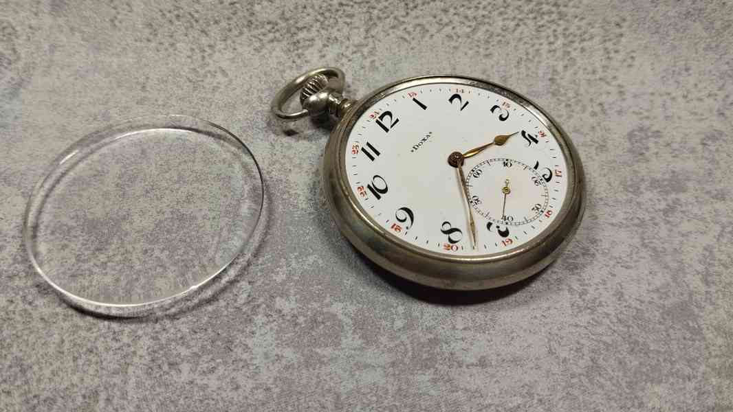 Starožitné pánské kapesní hodinky značené DOXA - foto 7
