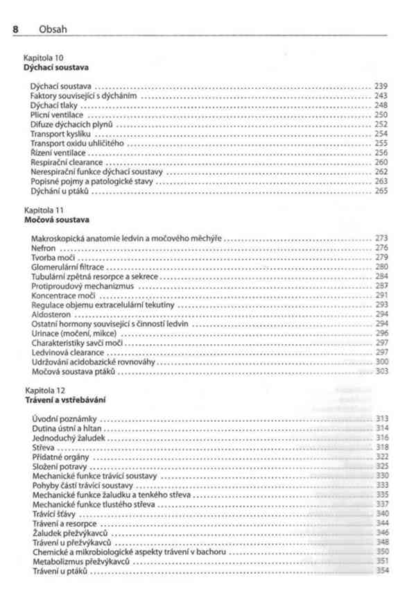 Fyziologie a funkční anatomie domácích zvířat v PDF - foto 5