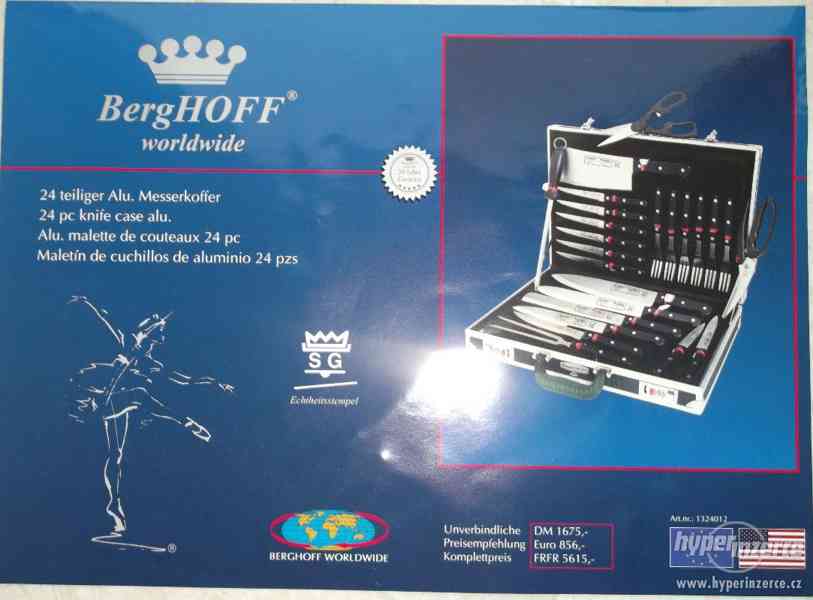 Souprava na grilování BergHOFF 24 ks v hliníkovém kufru - foto 8