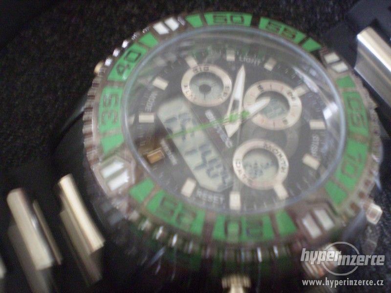 masivní 58mm-hodinky QUAMER MAXI LED - foto 3