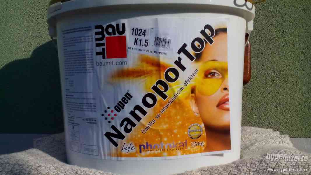 Prodám fasádní omítku NanoporTop - foto 2