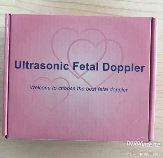 Doppler - pro kontrolu srdíčka miminka v těhotenství - foto 1
