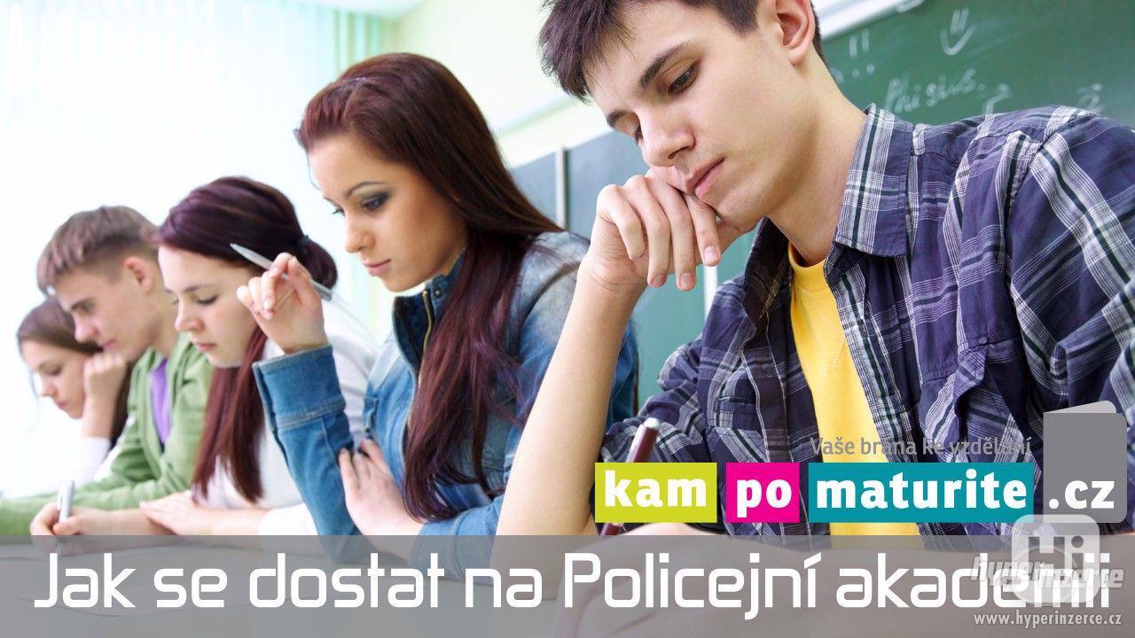 Policejní akademii PAČR - příprava na přijímačky na vš - foto 1