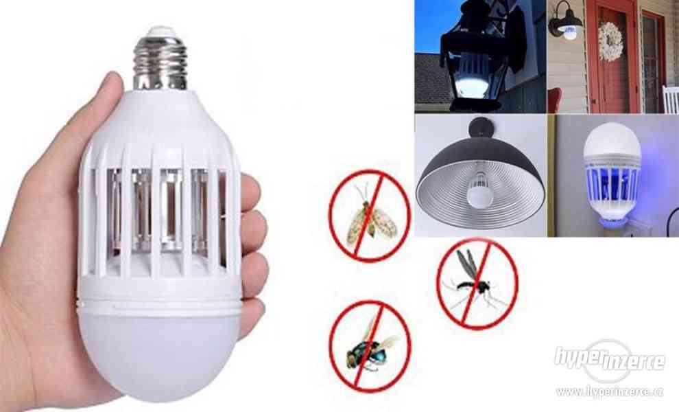 Elektrická lampa s lapačem hmyzu - foto 1