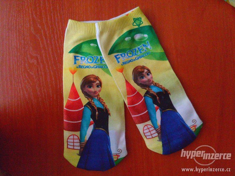 Ponožky motiv 5 - Ledové království (Frozen) 18.cm - foto 1