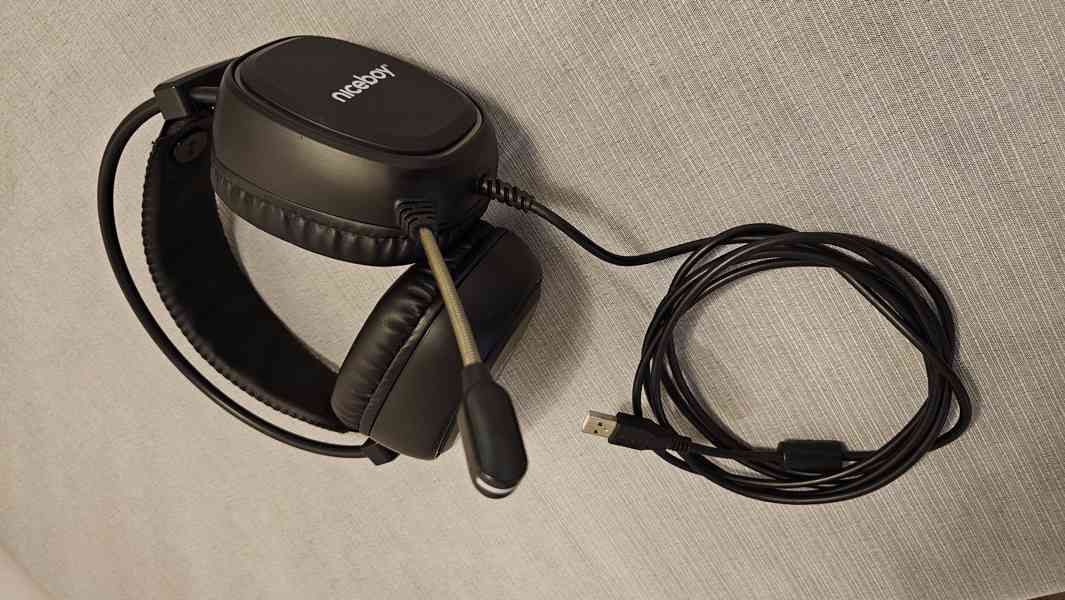 Herní sluchátka Niceboy (prostorový 7.1 zvuk) - foto 2